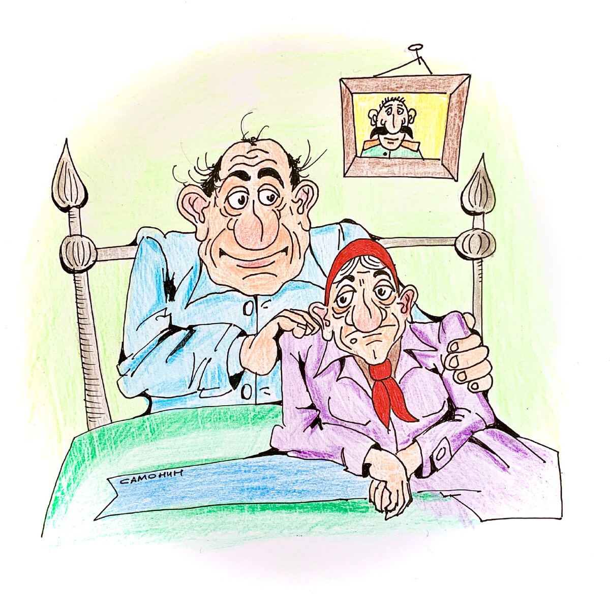 Рисунок автора канала и рассказа