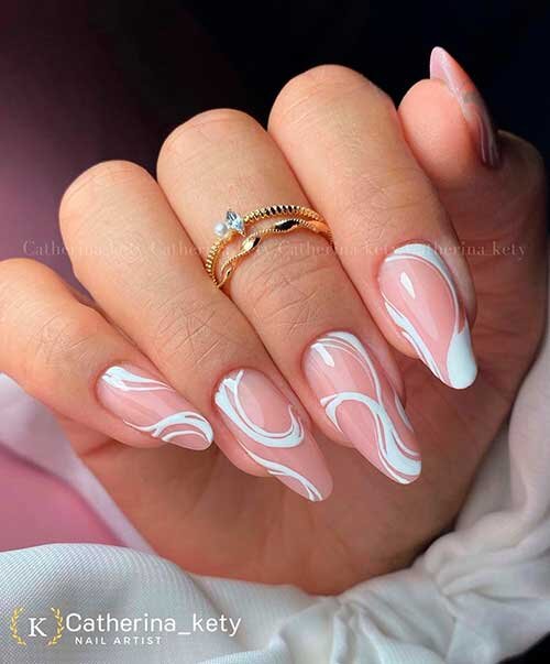 Красивые узоры на ногтях