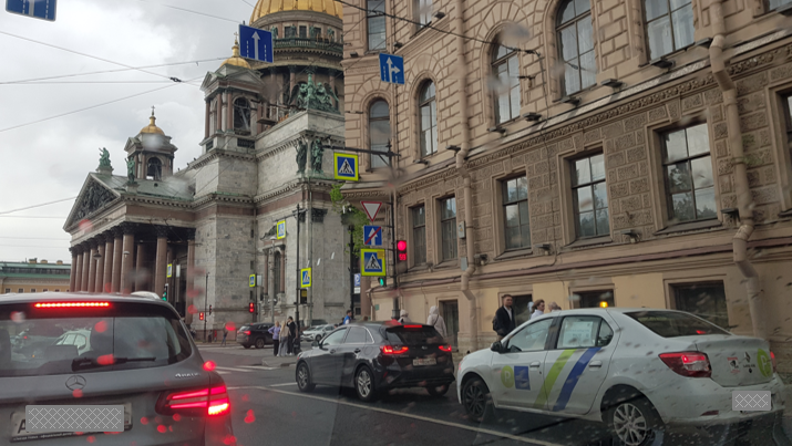 Платные парковки Петербурга. Исаакиевский собор.