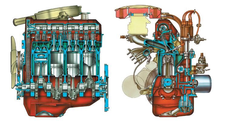 Чертежи двигателей ВАЗ (12 штук) | VK