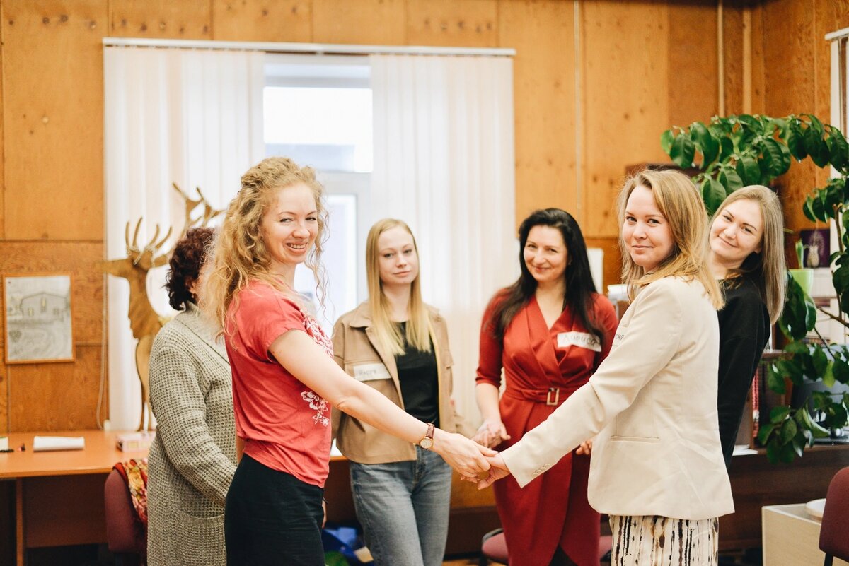 Обучение для наставников проходит в очень теплой и дружеской атмосфере