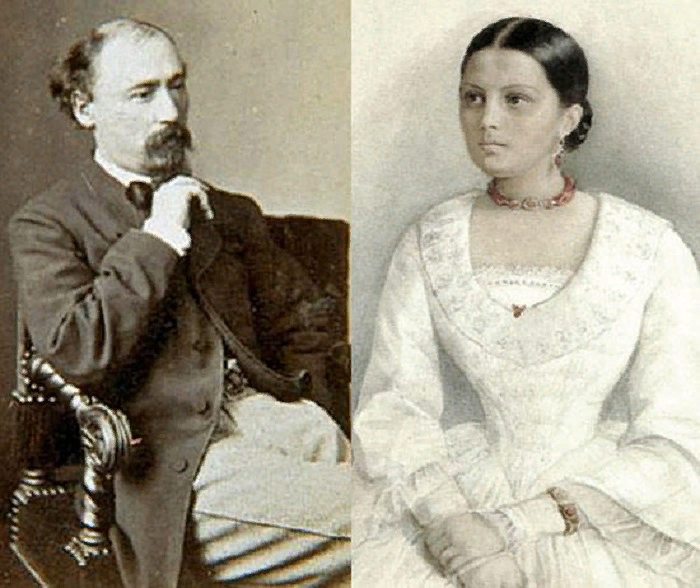 Николай Алексеевич Некрасов и Авдотья Яковлевна Панаева