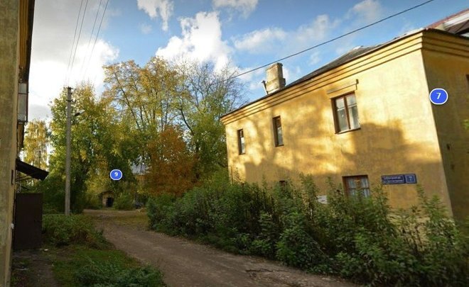 Фото: скриншот yandex.ru/maps (дома №7 и 9 по улице Димитрова) 