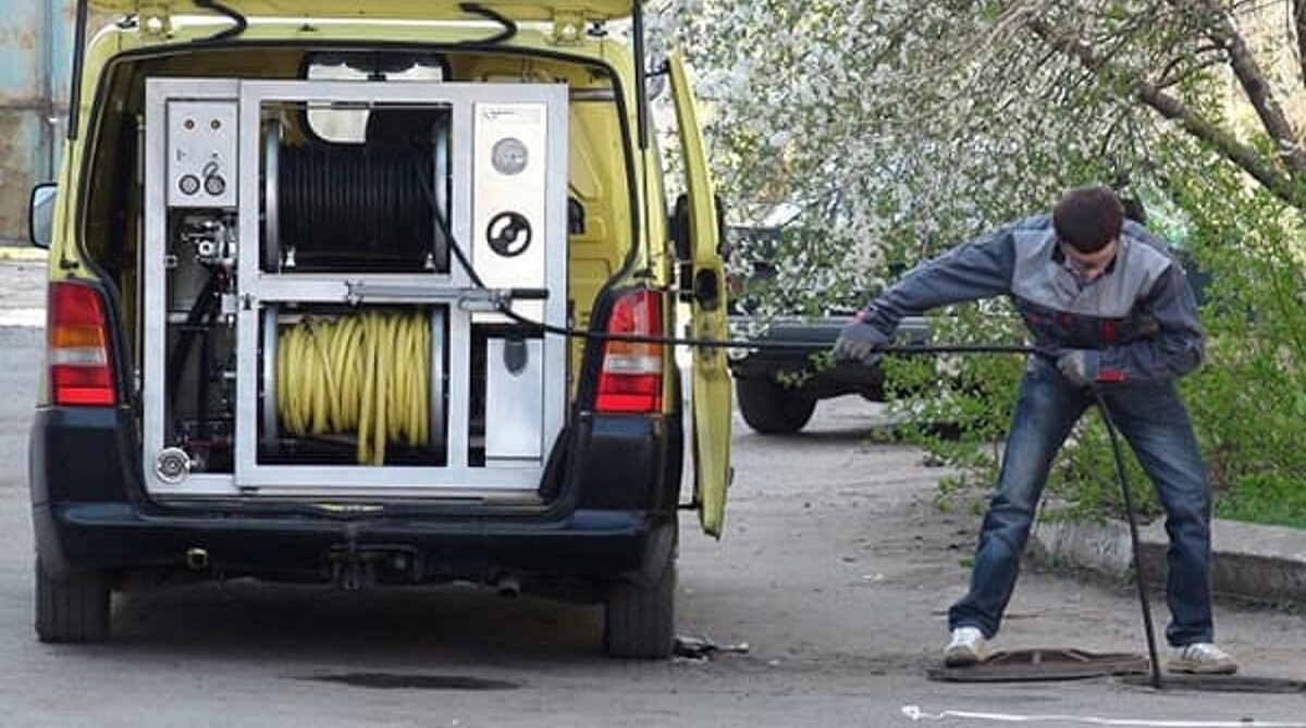 Каналопромывочная установка