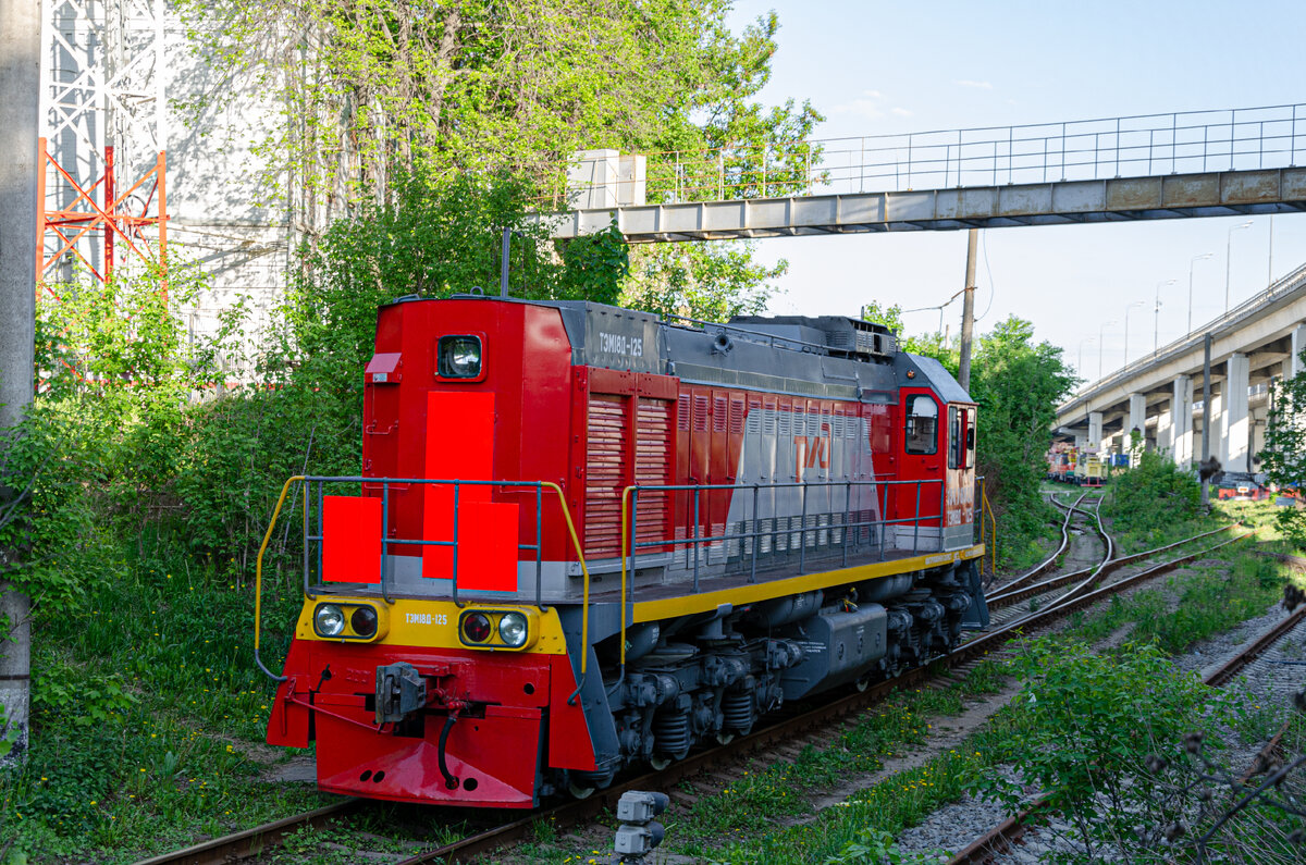 ТЭМ18Д-125 (ТЧЭ-4 Бологовское) 25.05.23