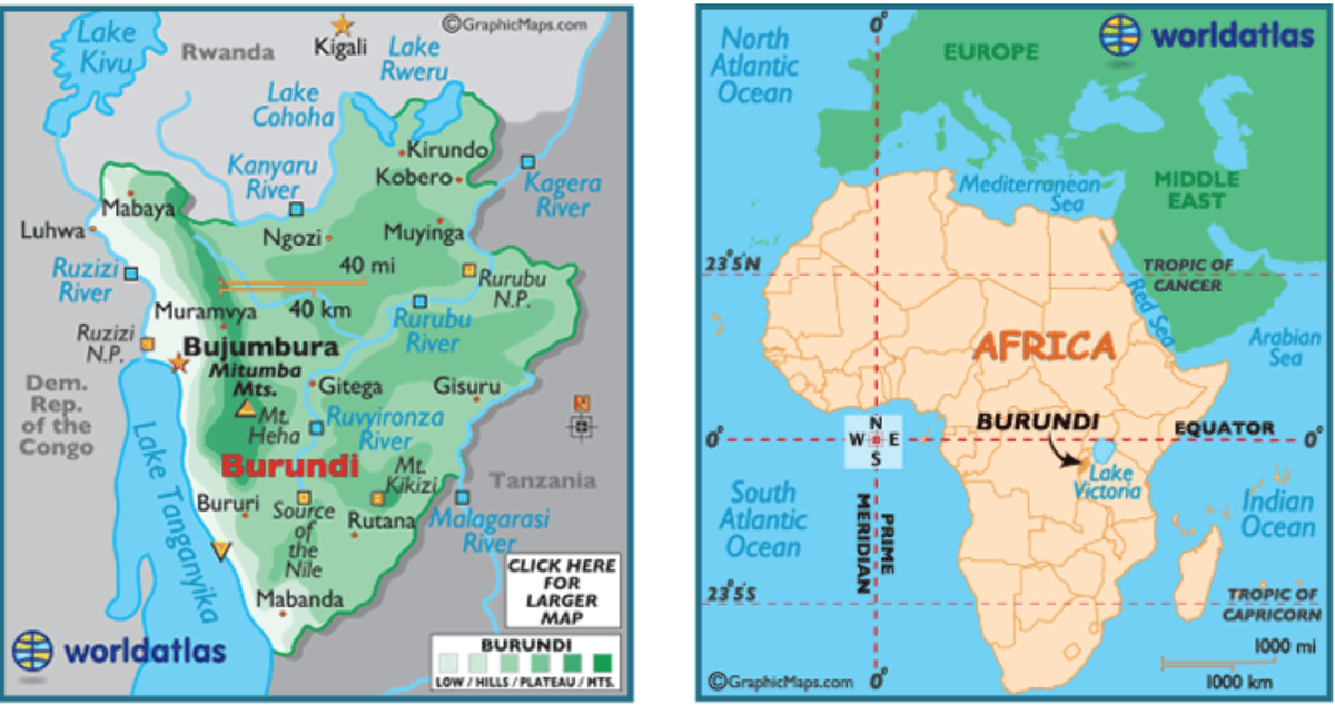 Бурунди на карте африки на русском языке фото