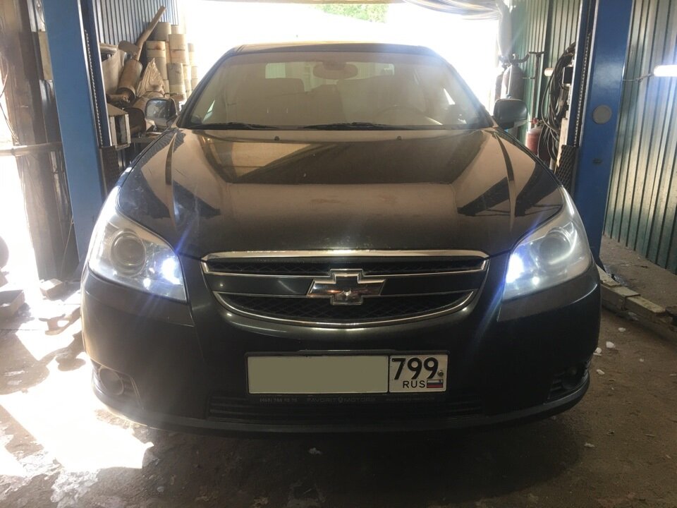 Машина 2011 года в одним из техцентров сети «АВТОКАТАЛИЗАТОР»