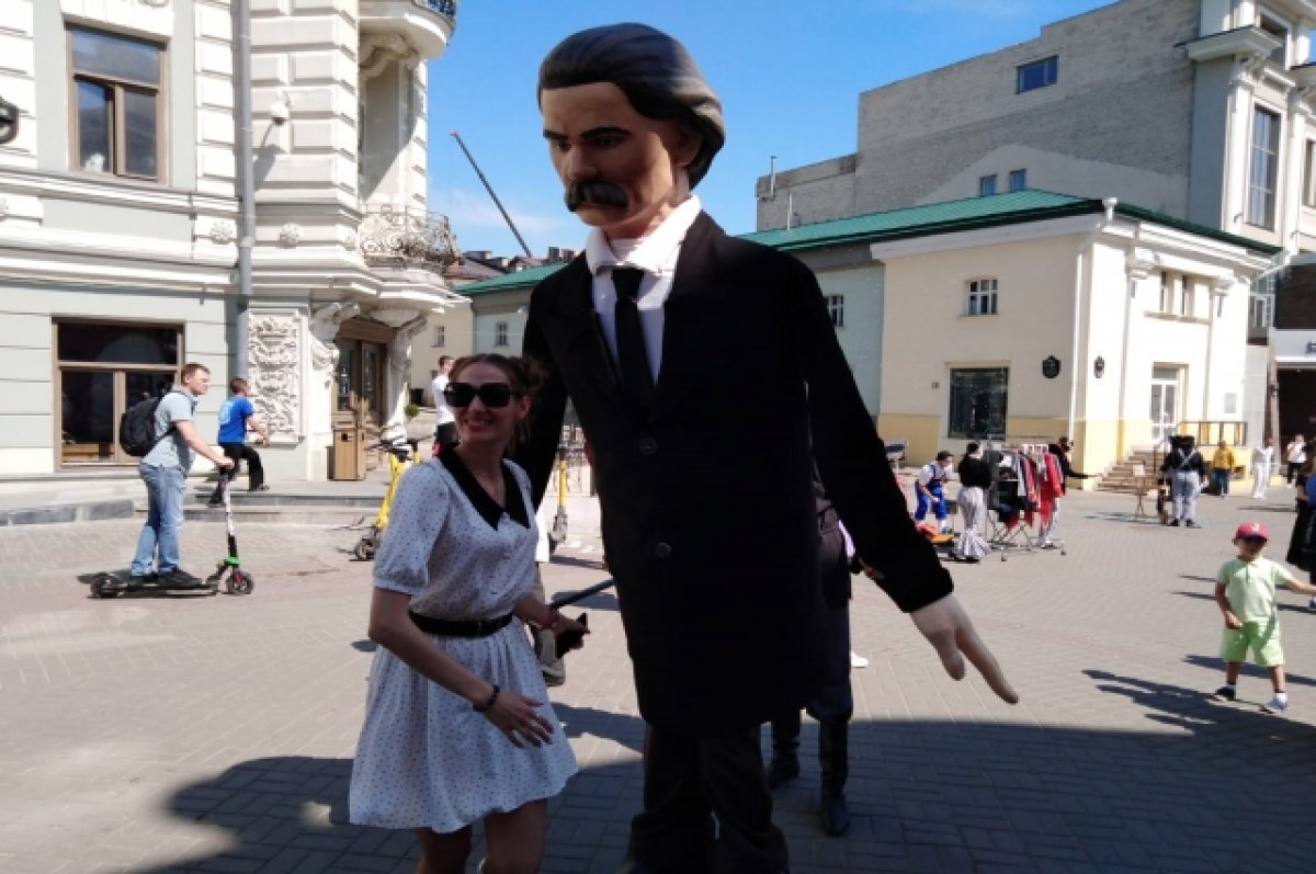    В год 155-летия писателя в Казани впервые провели фестиваль искусств «Горький+».