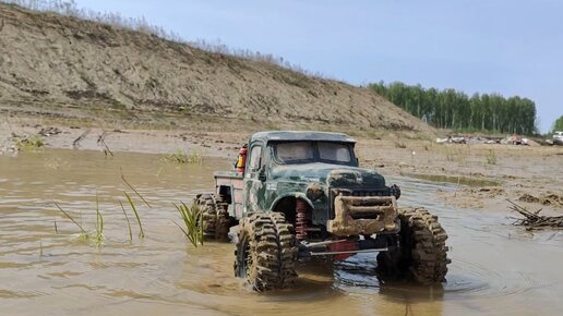 Экстримальный Off-road,4x4 Rgt ex 86170, на колесах RC4wd