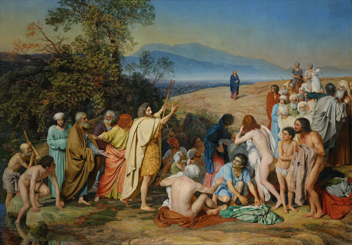 "Явление Христа народу" (1837 - 1857, автор - Александр Иванов)
