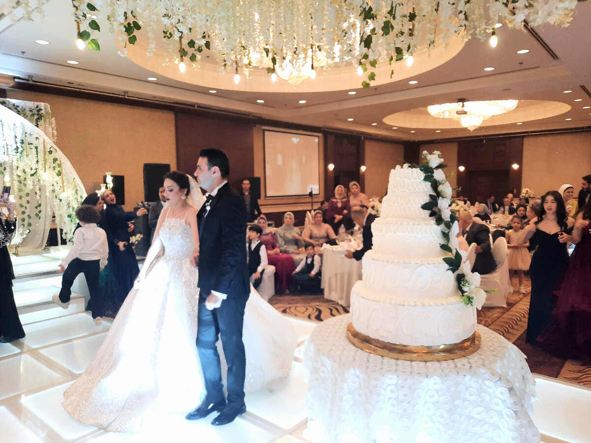 На египетской свадьбе в Каире. Все фото автора. 