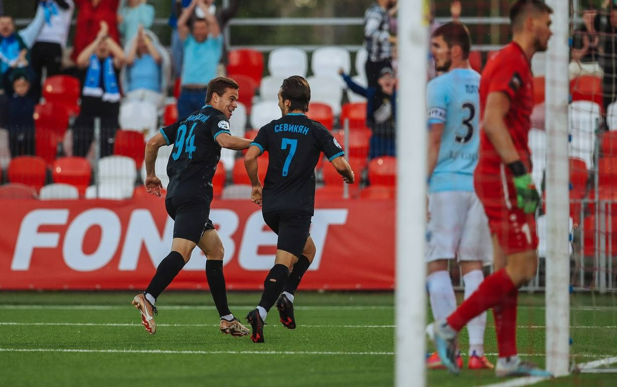 Нижегородцы уверенно справились с соперниками из Первой Лиги. Фото: ФК "Пари НН"