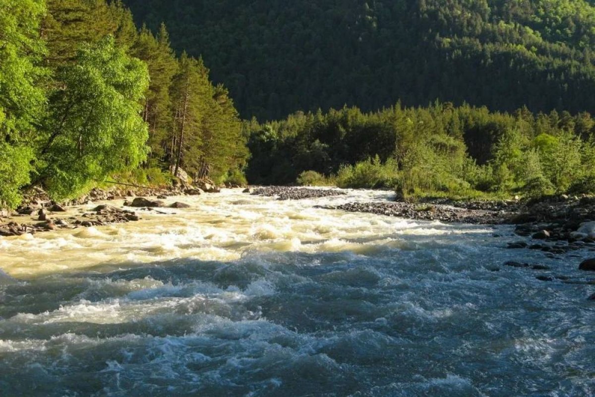 Река Баксан Кабардино Балкария