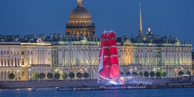    "Алые паруса" видно издалека.Алена Бобрович