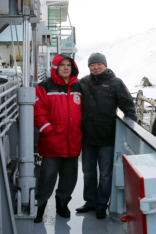 Во время рейса на "Магдебурге" / Фото: Владимир Тывровский  📷
