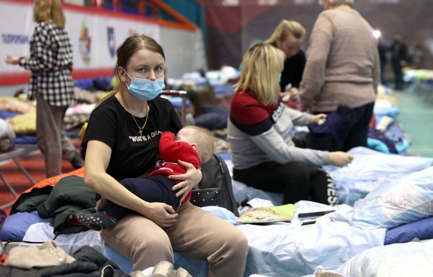    Украинцы рвутся в Россию