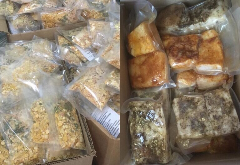    Жительницы Бугурусланского района собрали очередные вкусные посылки для наших бойцов Марина Шарт