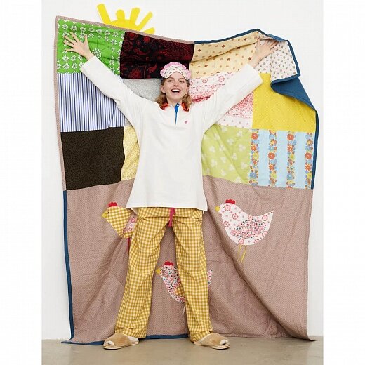 Покрывало «Пэчворк» от бренда The Dar Store × Yallo