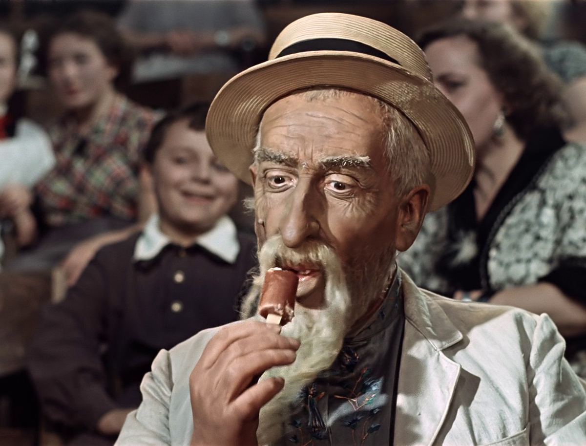 Кадр из фильма «Старик Хоттабыч», 1956 г.