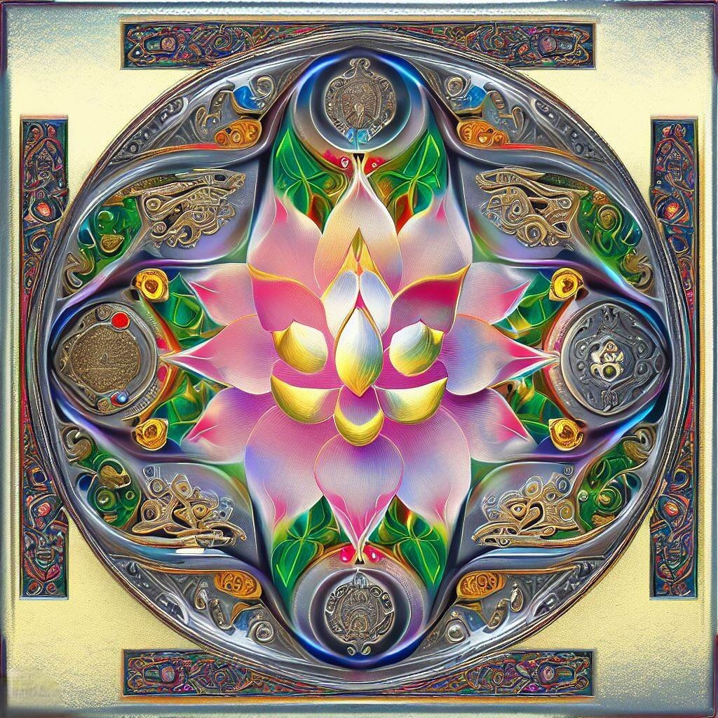 "Лотос" - из серии "Лунный календарь", 2023