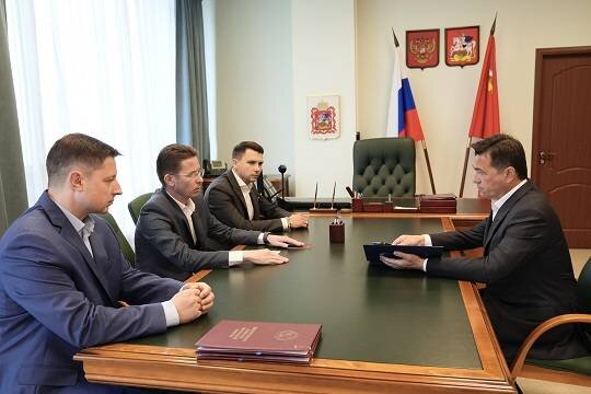    Андрей Воробьев подал документы на выборы губернатора Подмосковья