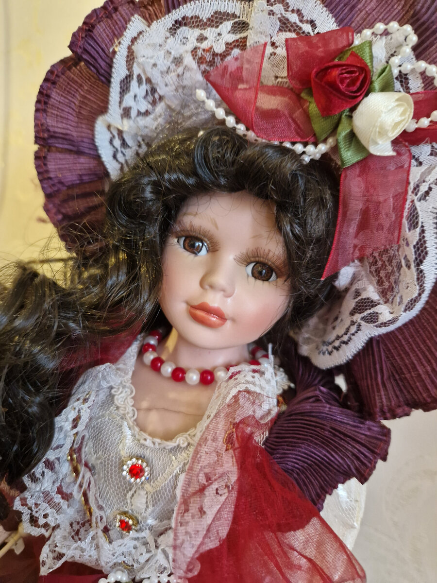 Моя красавица Матильда. Подруга подарила на др😌 Да, я люблю кукол😍