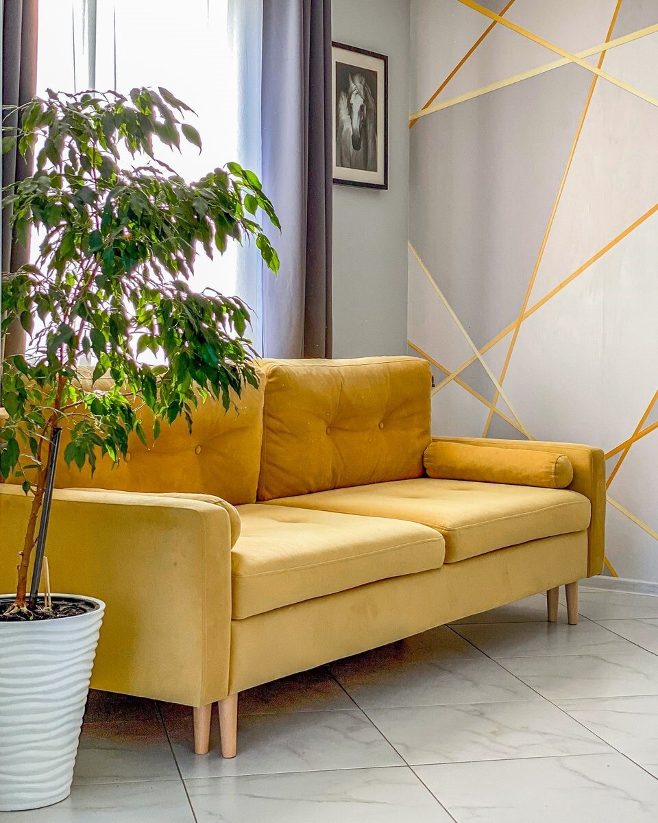 На фото: кухня-гостиная в доме Ольги @romeo_lusy