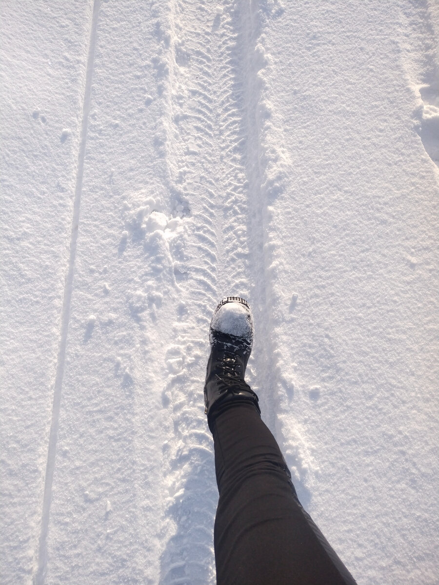 Были моменты когда зимой я всё таки наслаждалась)