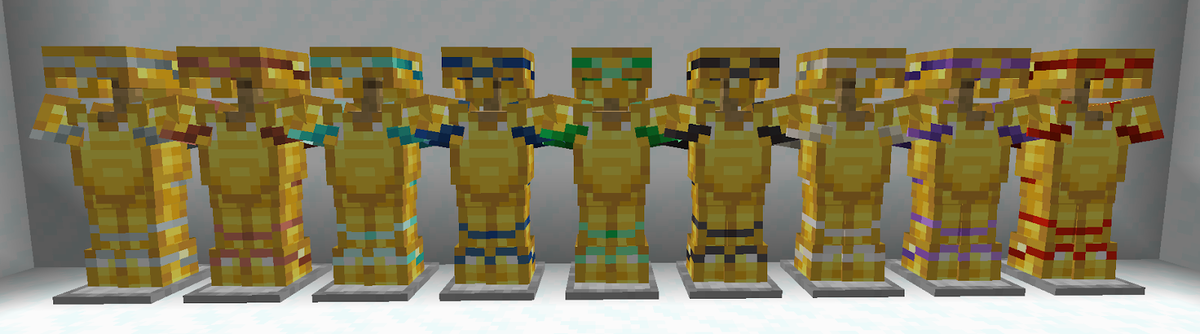 Гайд по отделке брони в Minecraft 1.20