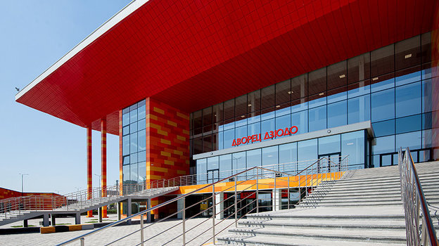    Дворец дзюдо.Дирекция фестиваля