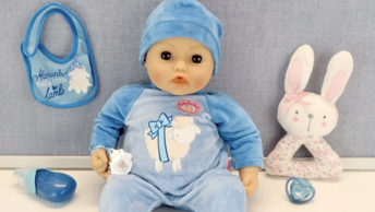 #Кукла Беби Анабель Мальчик Сосёт Соску и Плачет Куклы Пупсики Игрушки для девочек