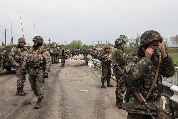    Украинские военные, Sandro Maddalena / globallookpress.com