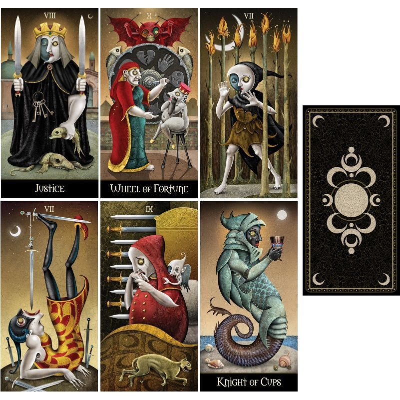 Deviant tarot. Колода Таро безумной Луны галерея. Колода Deviant Moon Tarot. Колода Таро безумная Луна. Карты Таро безумной Луны.