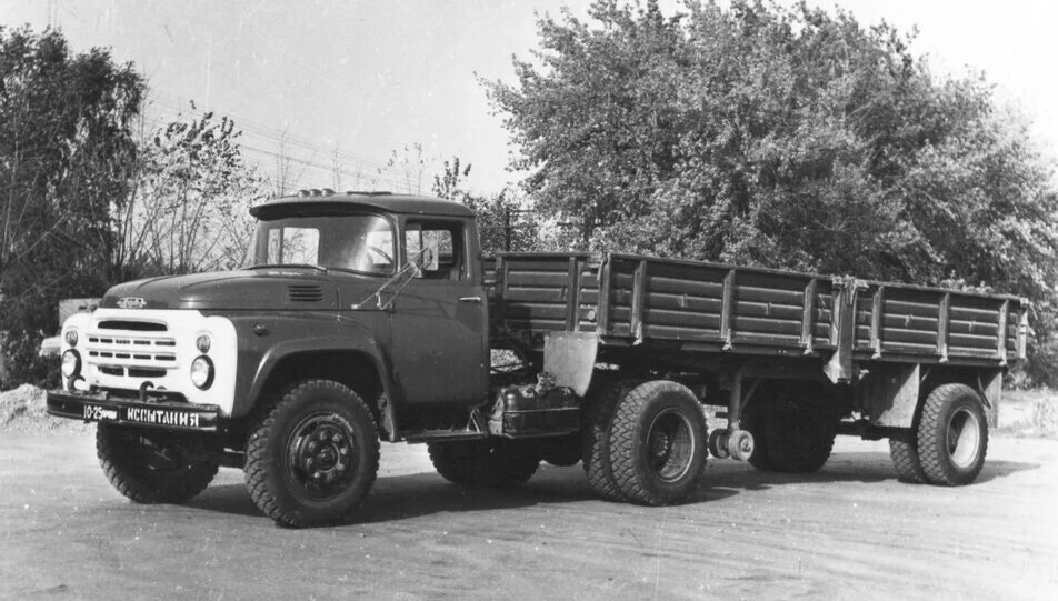 ЗИЛ 130, испытания первых образцов..