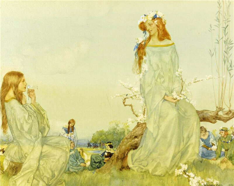 3. William Russell Flint. ����������� ������: liveinternet.ru