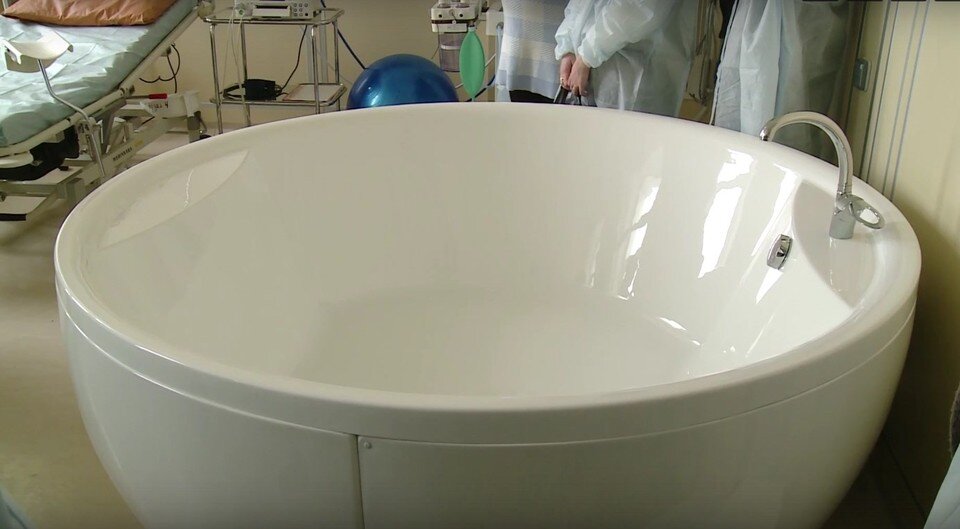     В Рязанской области появилось джакузи для беременных