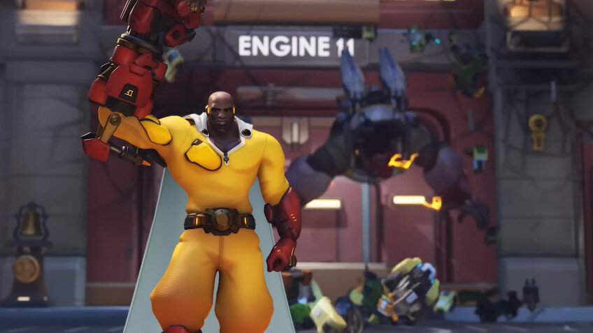    Overwatch 2 получила новый трейлер в честь кроссовера с «Ванпанчменом»