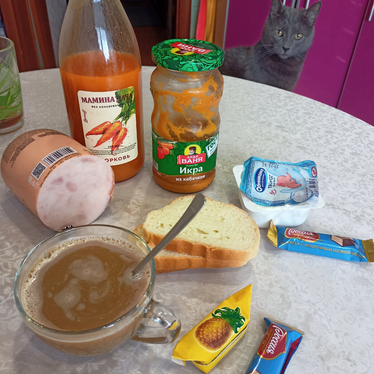 Утро доброе и ленивое.