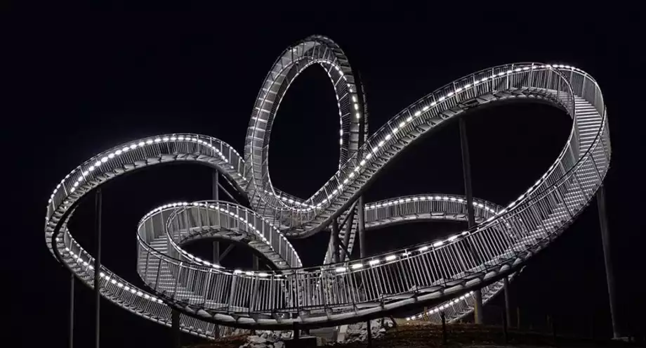 Лестница-аттракцион в Германии