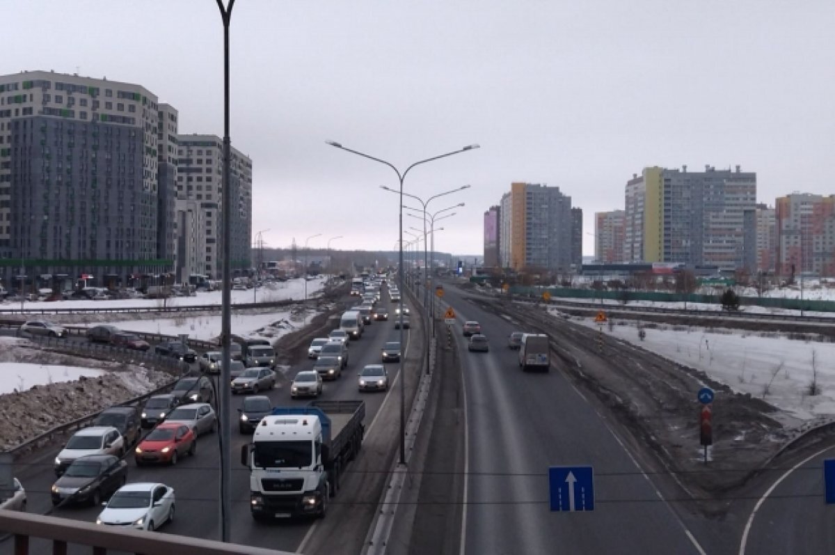    На участке Обхода Тюмени ввели ограничение скорости движения