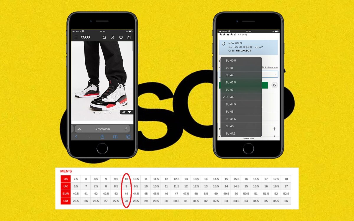 Как угадать с размером при заказе с Asos | Заказы с ASOS | Дзен
