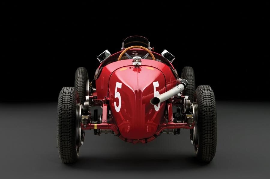 Alfa Romeo P3 сзади. Источник фото: auto.vercity.ru