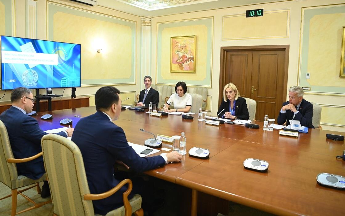    Встреча с руководством миссии парламентской Ассамблеи ОБСЕ:Akorda.kz