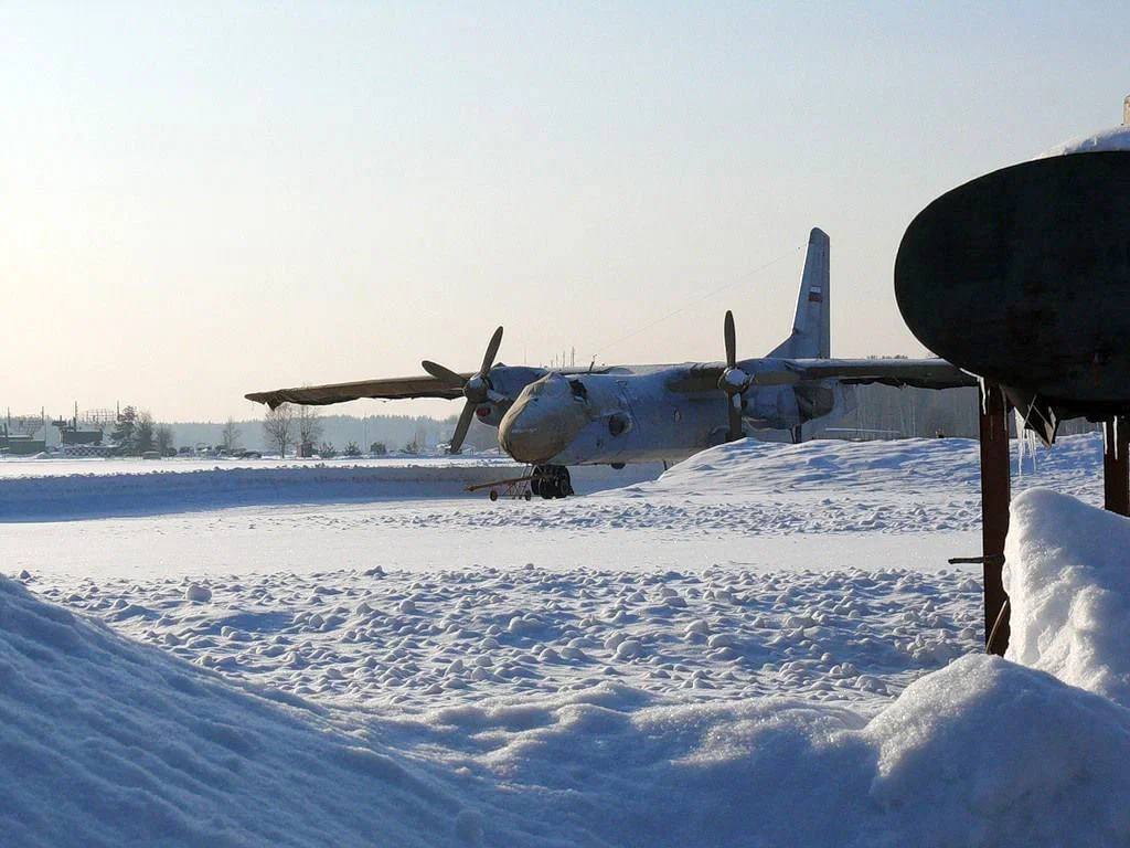 Часового у самолётов не видно, но они под неусыпной охраной