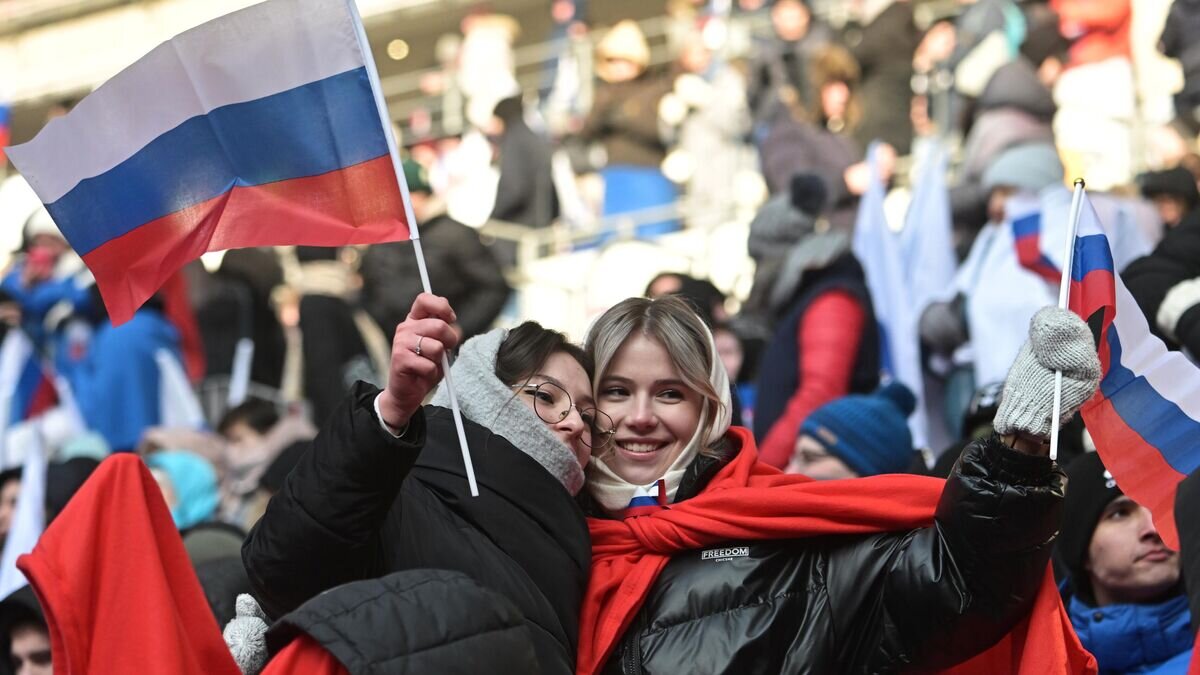    Митинг-концерт "Слава защитникам Отечества!" в Москве© РИА Новости / Илья Питалев