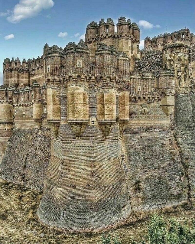 Замок Кока (Castillo de Coca), Сеговия, Испания