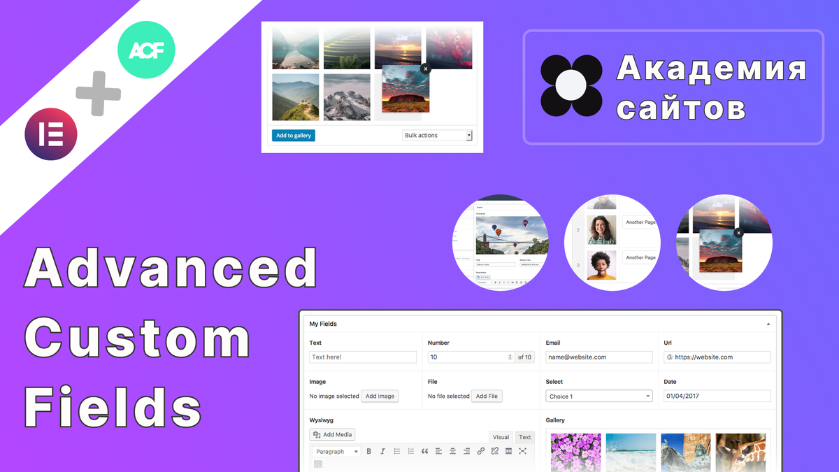 AdvancedCustomFields - Supercharge your website with Premium Features
