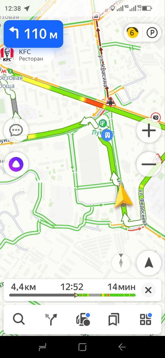 Синее - нужное место, я должен мимо него проехать, сделать петлю в 4км и вернуться ТОЙ ЖЕ дорогой!