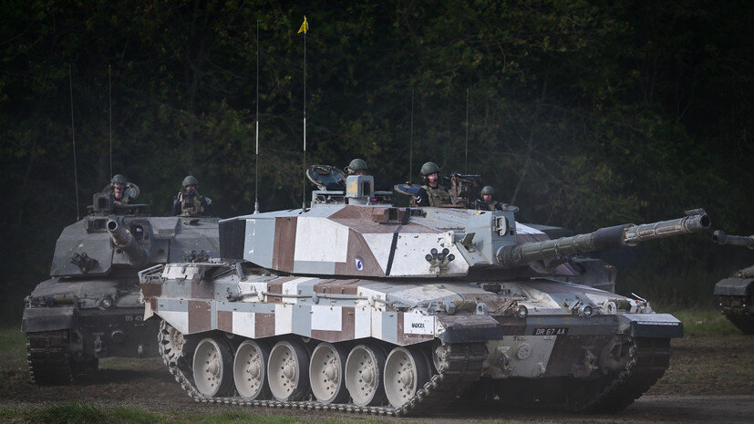     Танк Challenger 2 Gettyimages.ru Finnbarr Webster