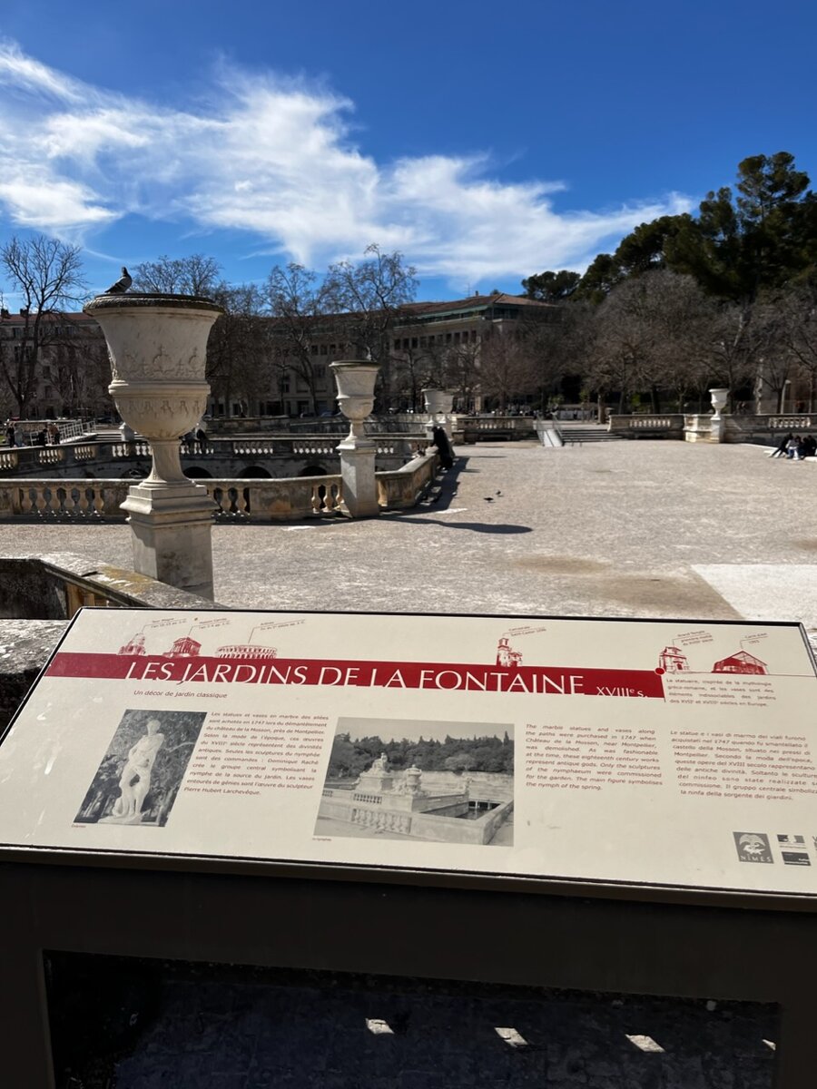 Сады источника, Ним, Франция